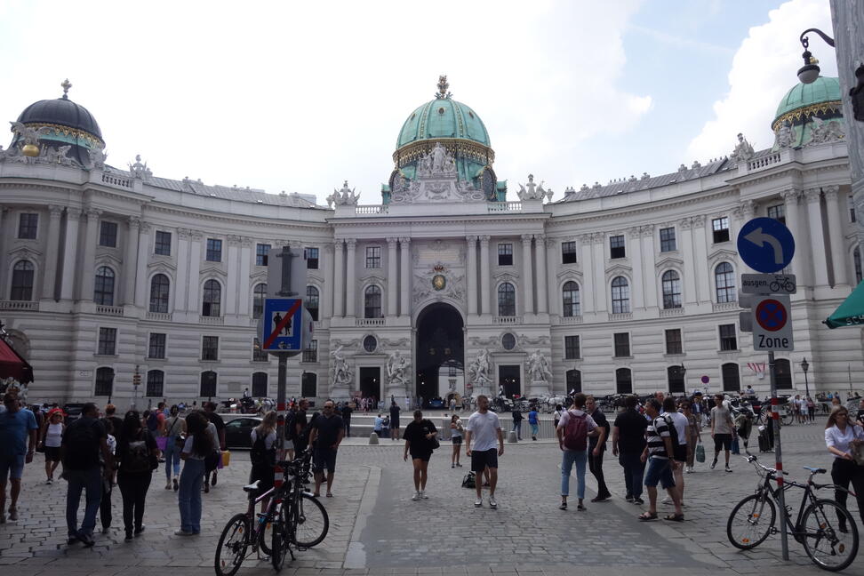 The palace in Vienna